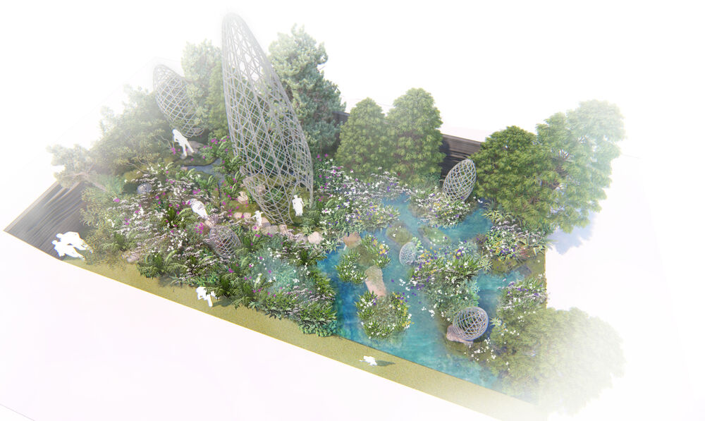 Grant Associates unveils Chinese-inspired design plans for Chelsea Flower Show 2021 garden