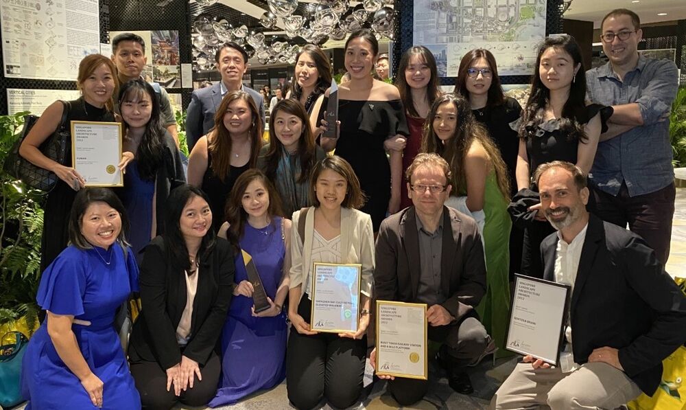 Grant Associates Singapore collects four 2022 SILA Awards