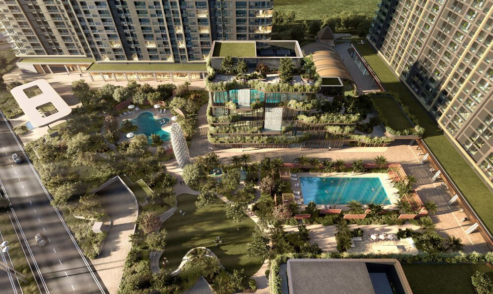 Grant Associates designs sanctuary landscape for luxury residential development in Gurugram, India