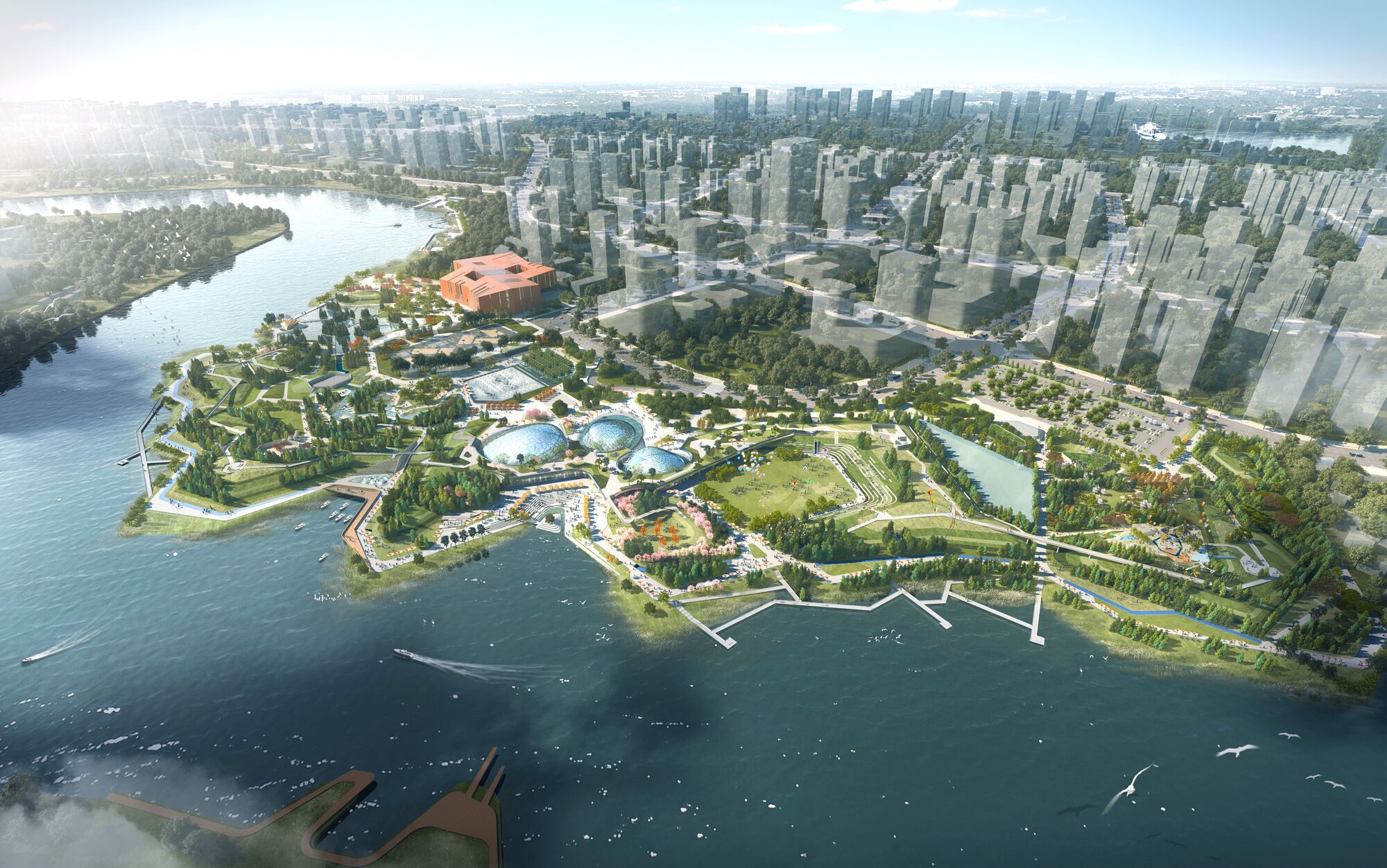 CAT5 TFG Aerial Rendering View