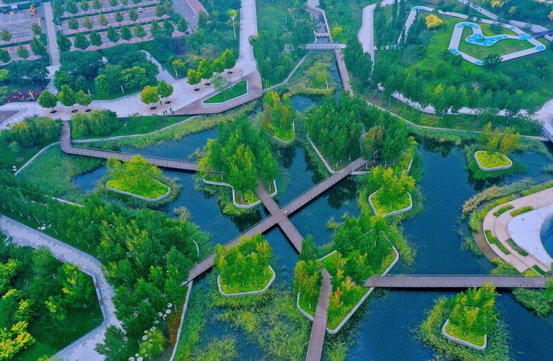 Tianjin's Sino-Singapore Friendship Park