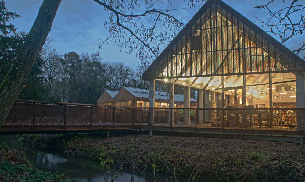 Mottisfont opens new Welcome Centre featuring designs by Grant Associates