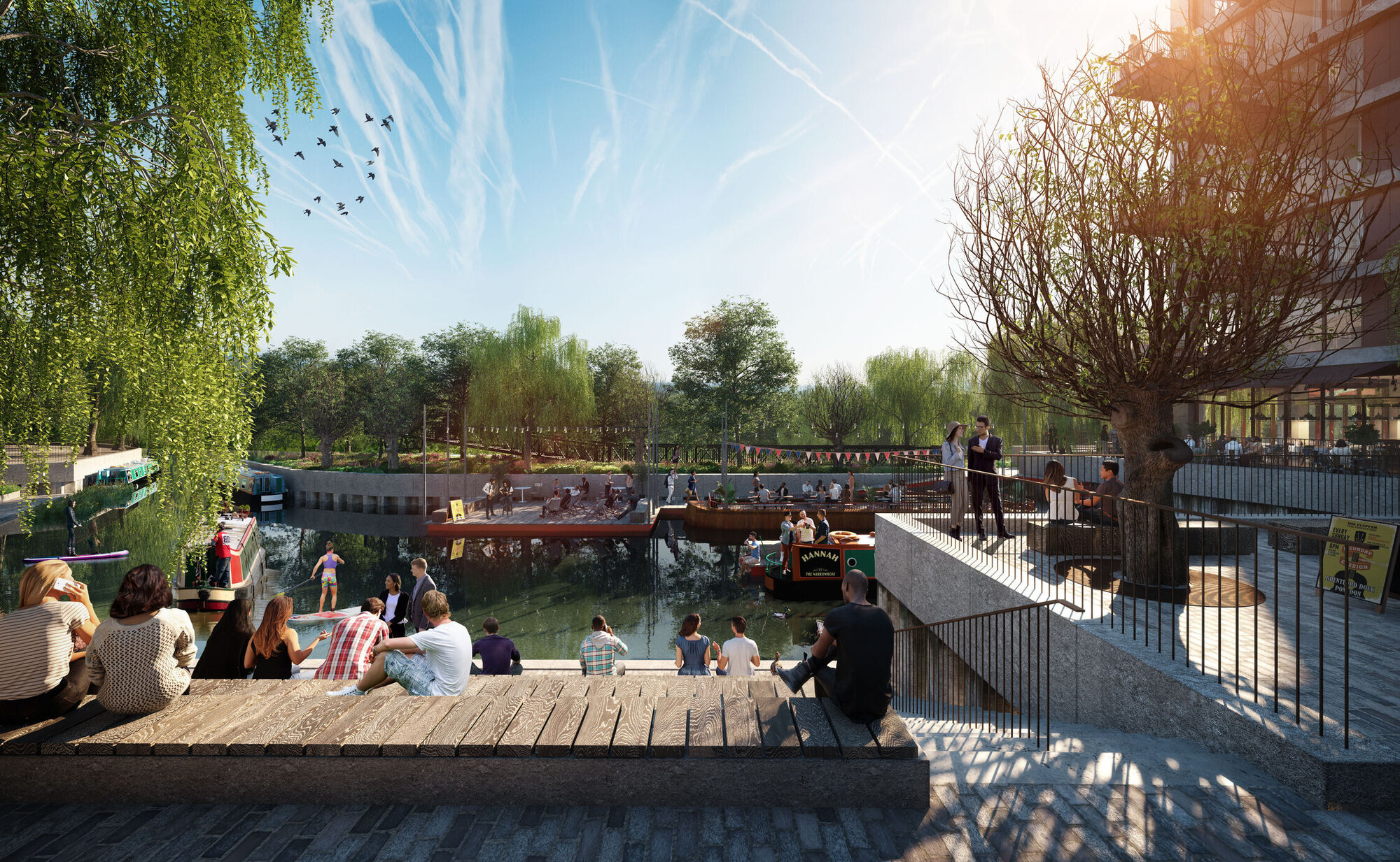 Landscape architects Grant Associates appointed to The Brentford Project